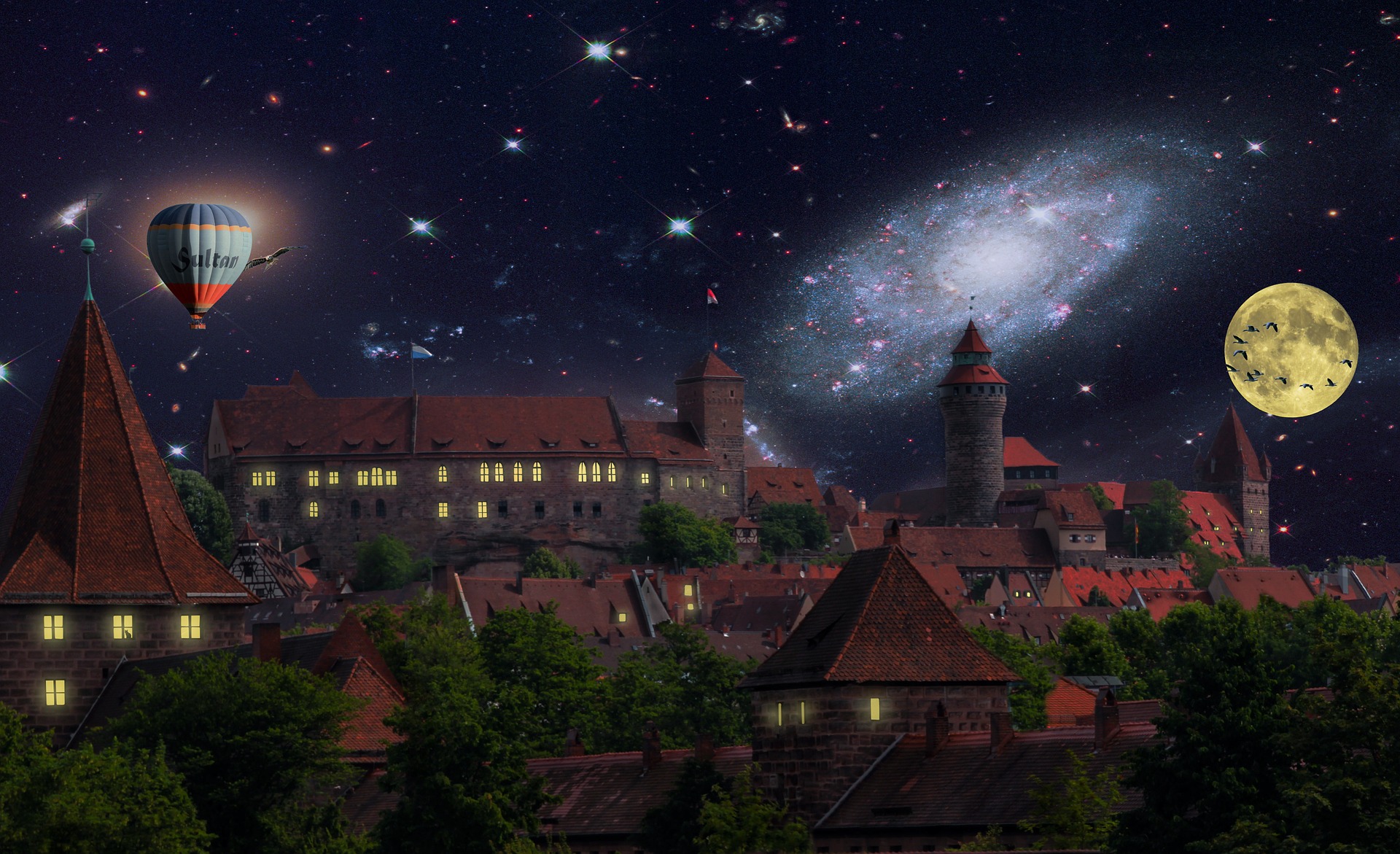 Duerme Tranquilo el Pequeño Astrónomo