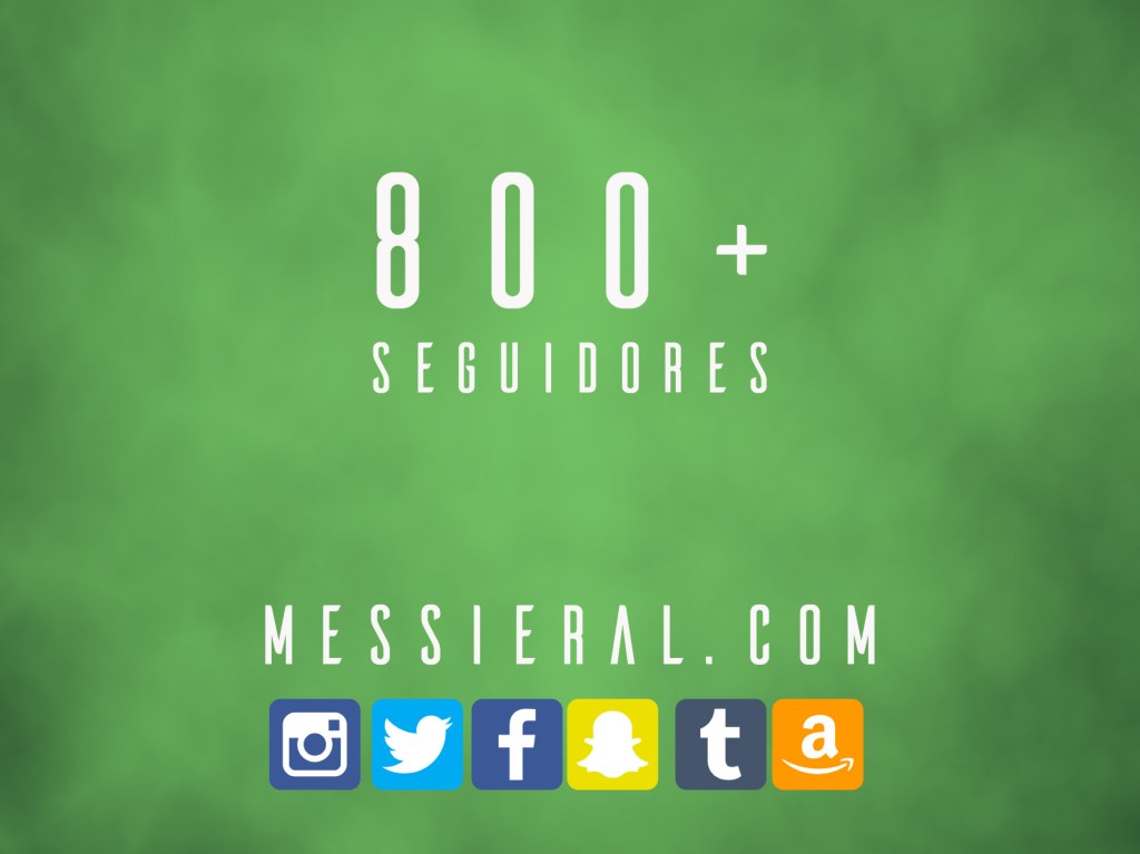 ¡Messieral Supera los 800+ Seguidores en WordPress! + VIDEO DE AGRADECIMIENTO