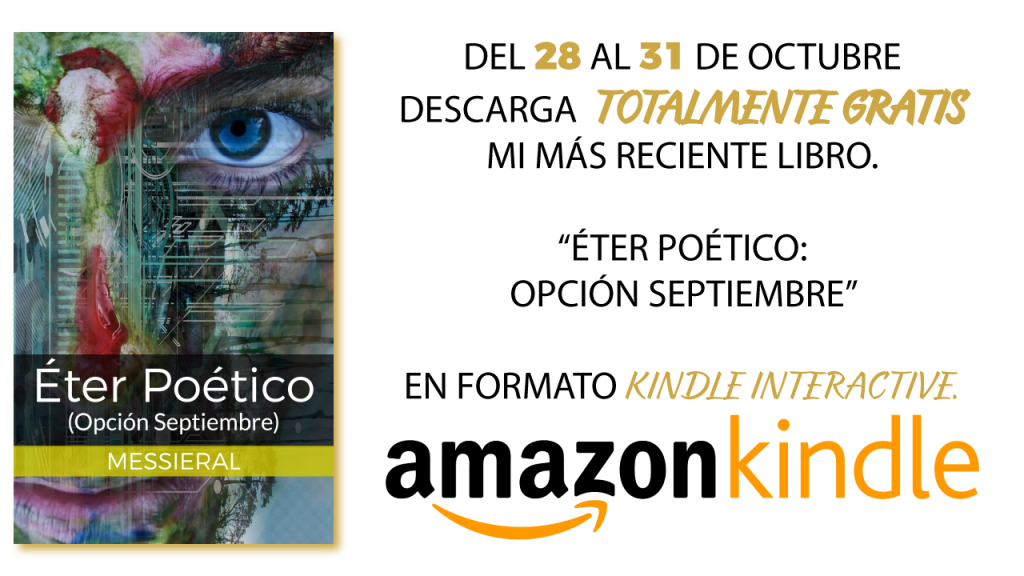 Promoción Libro Gratuito (Del 28 al 31 de octubre) – «Éter Poético: Opción&nbsp;Septiembre»