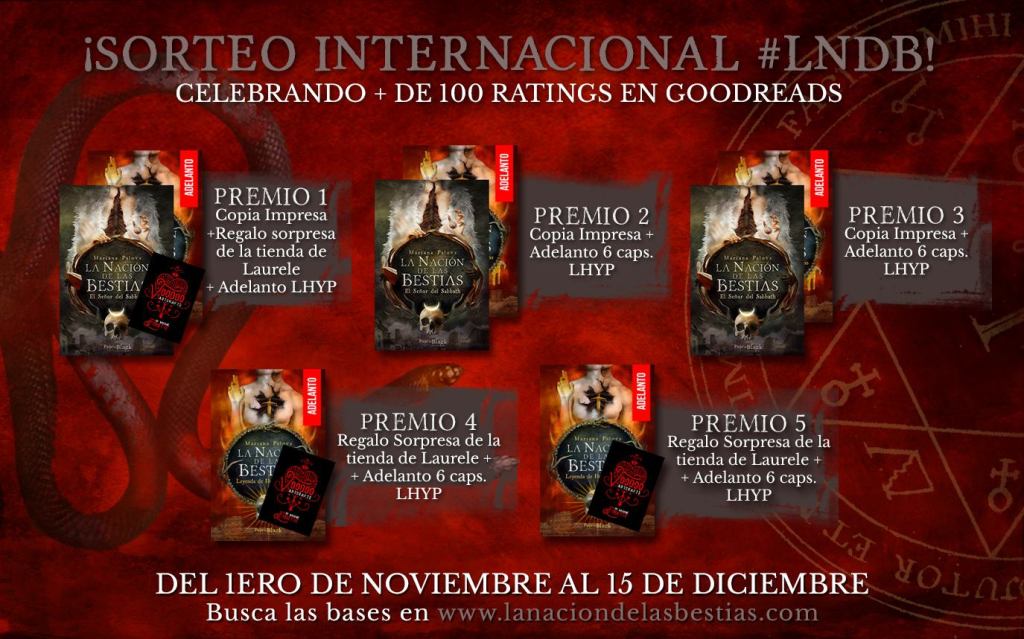 Sorteo Internacional #LNDB de Mariana&nbsp;Pavlova