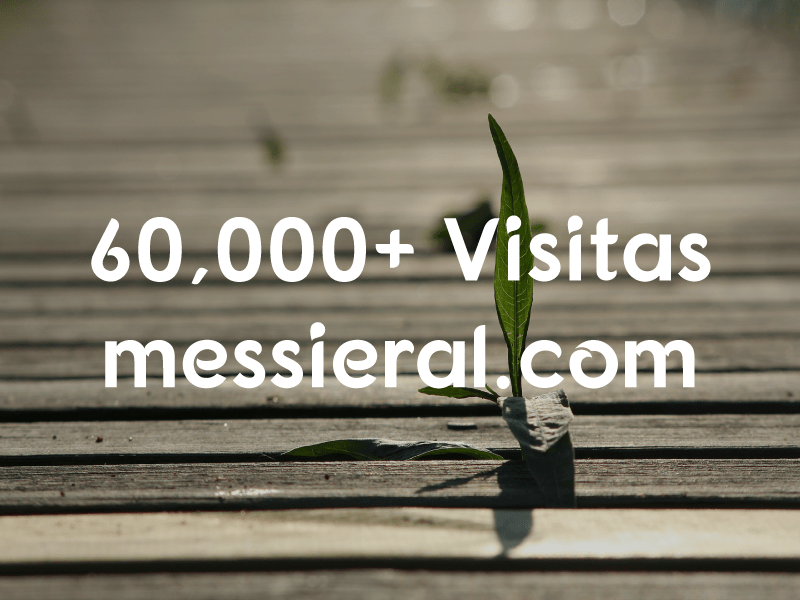 ¡messieral.com Supera las 60,000+&nbsp;Visitas!