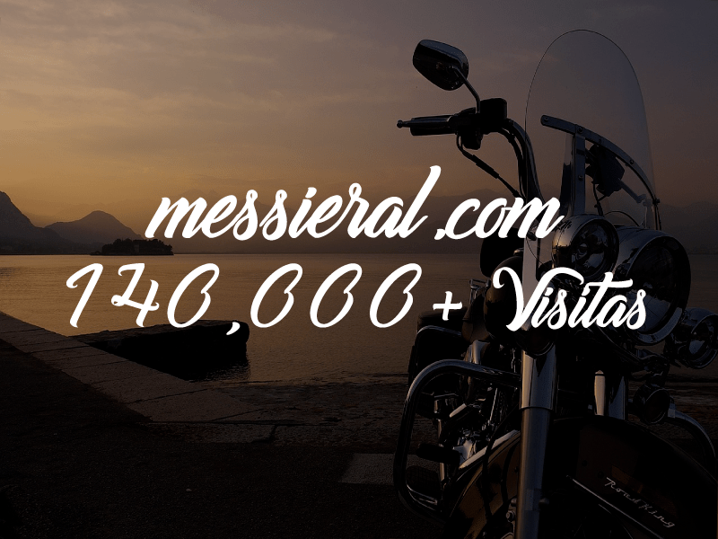 ¡messieral.com supera las 140,000+&nbsp;Visitas!