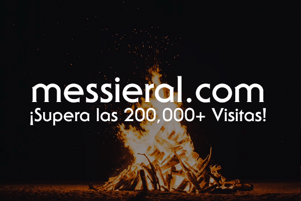 ¡Messieral.com Supera las 200,000+&nbsp;Visitas!