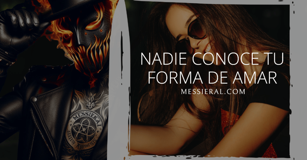 Nadie Conoce tu Forma de&nbsp;Amar