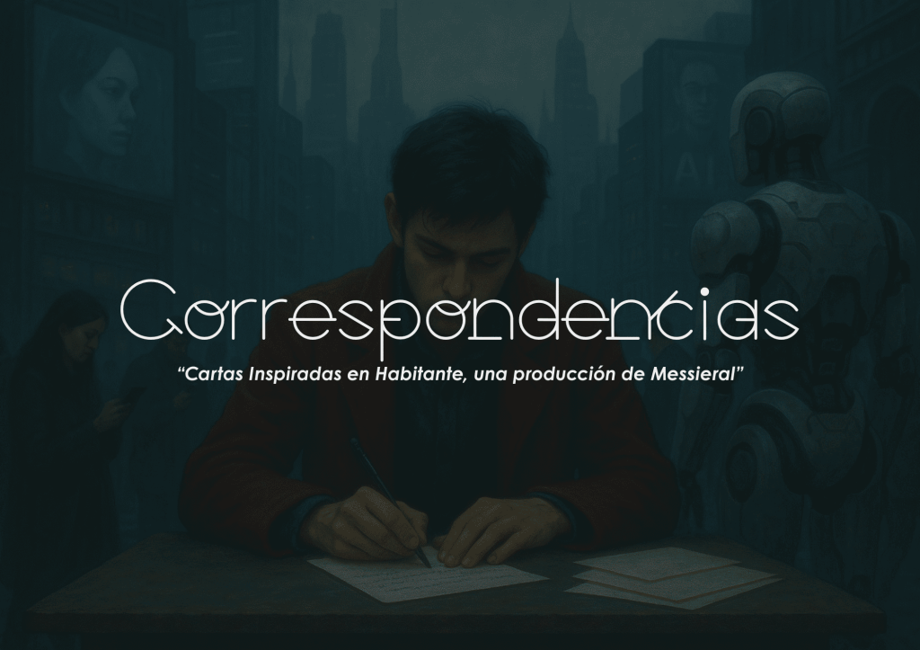 Correspondencias – Carta 1: Me Dueles y No te Nombro casi Nunca en mi Arte